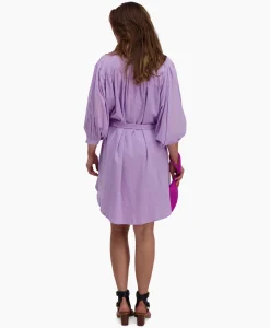 Mini Jurk Balloon Short Double Layered Lila^Sea Me Happy Clearance