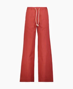 Pantalon Riley Woven Donker Rood^Sea Me Happy Hot