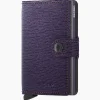 Portemonnee Miniwallet Crisple Midden Paars^Secrid Online