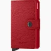 Portemonnee Miniwallet Crisple Rood^Secrid Sale