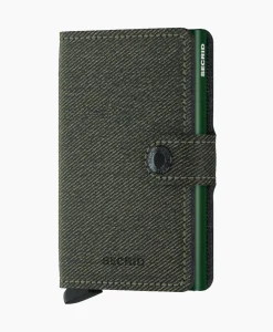 Portemonnee Miniwallet Twist Groen^Secrid Hot