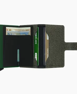 Portemonnee Miniwallet Twist Groen^Secrid Hot
