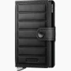 Portemonnee Premium Miniwallet Emboss Lines Black Zwart^Secrid Hot