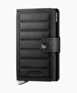 Portemonnee Premium Miniwallet Emboss Lines Black Zwart^Secrid Hot
