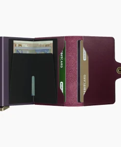Portemonnee Premium Twinwallet Dusk Rood^Secrid