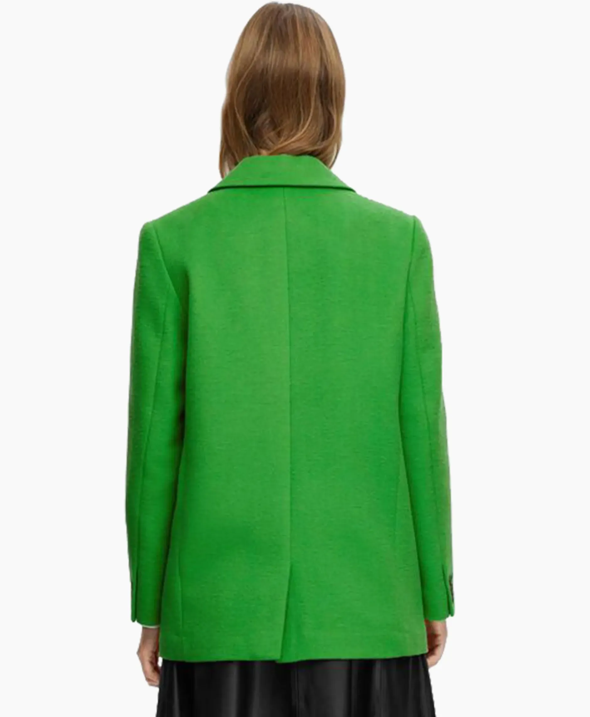 Blazer Sasja Wool B Groen^Selected Femme New