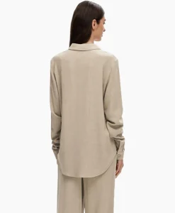 Blouse Viva Ls Shirt Noos Licht Grijs^Selected Femme Hot