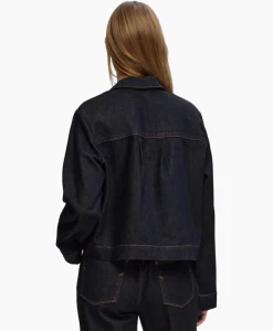 Jack Lisa Boxy Denim Jacket D2 Donker Blauw^Selected Femme Online