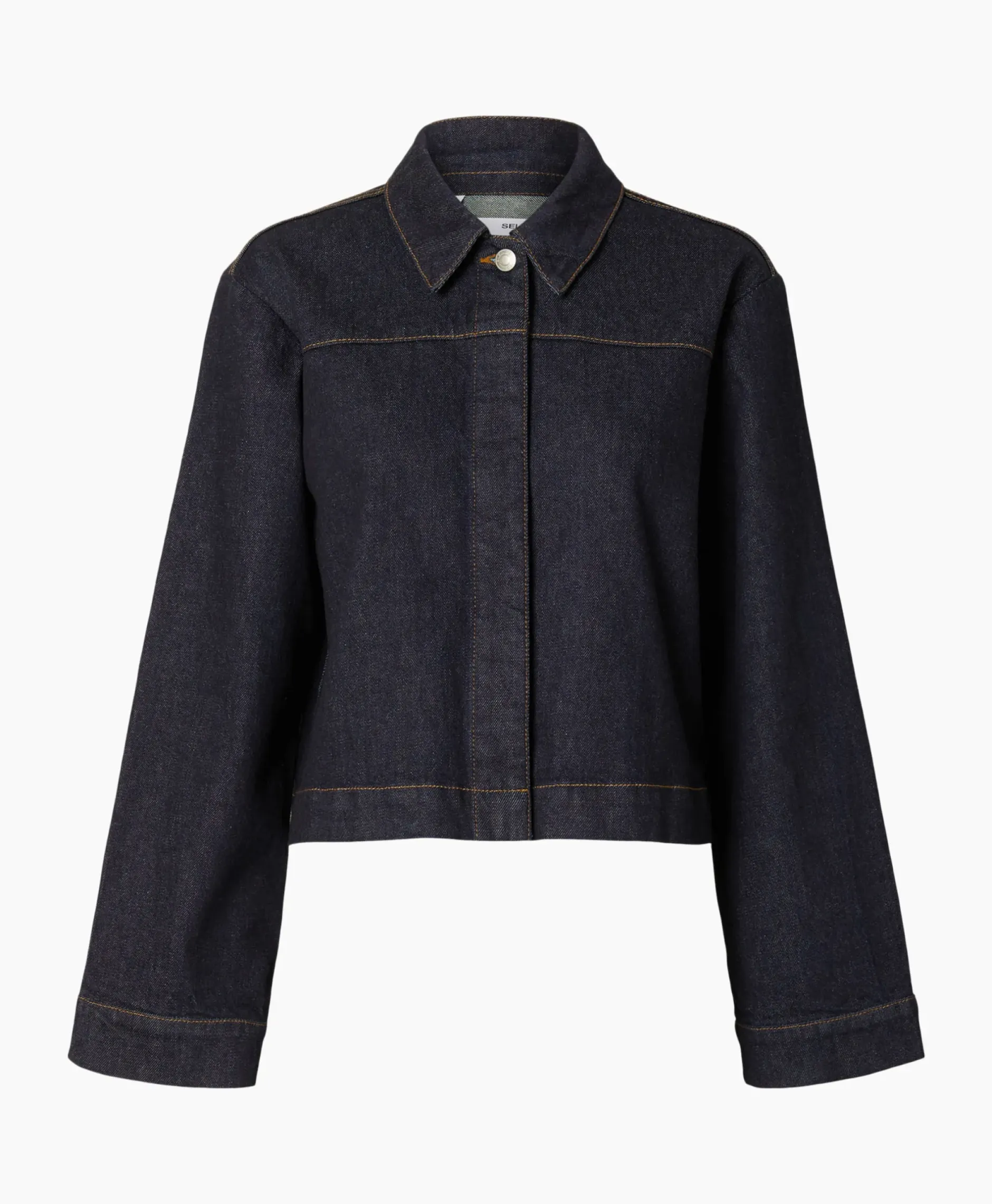 Jack Lisa Boxy Denim Jacket D2 Donker Blauw^Selected Femme Online