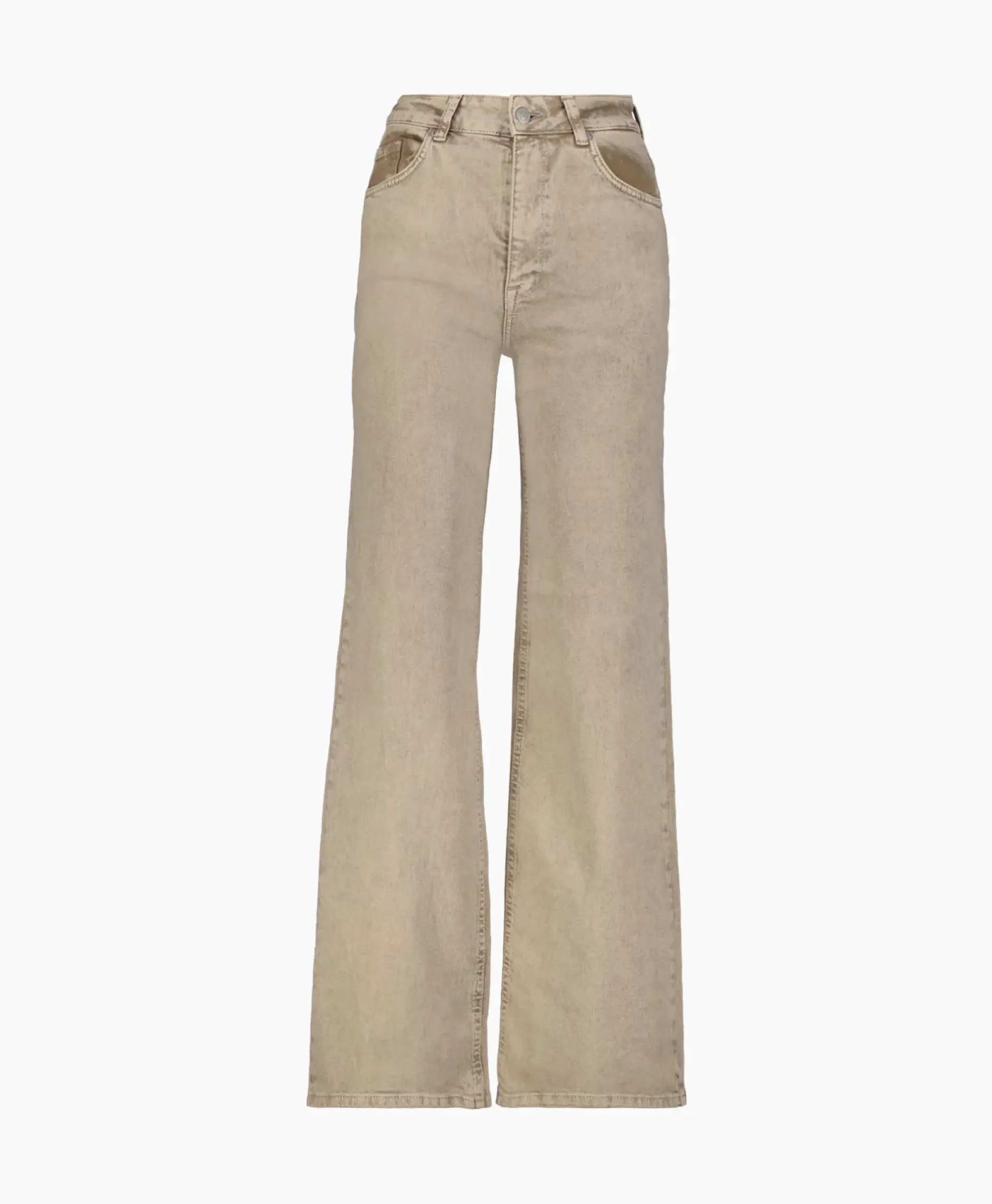 Jeans Alice-Cora Hw Latte Denim Wide J Beige^Selected Femme Best