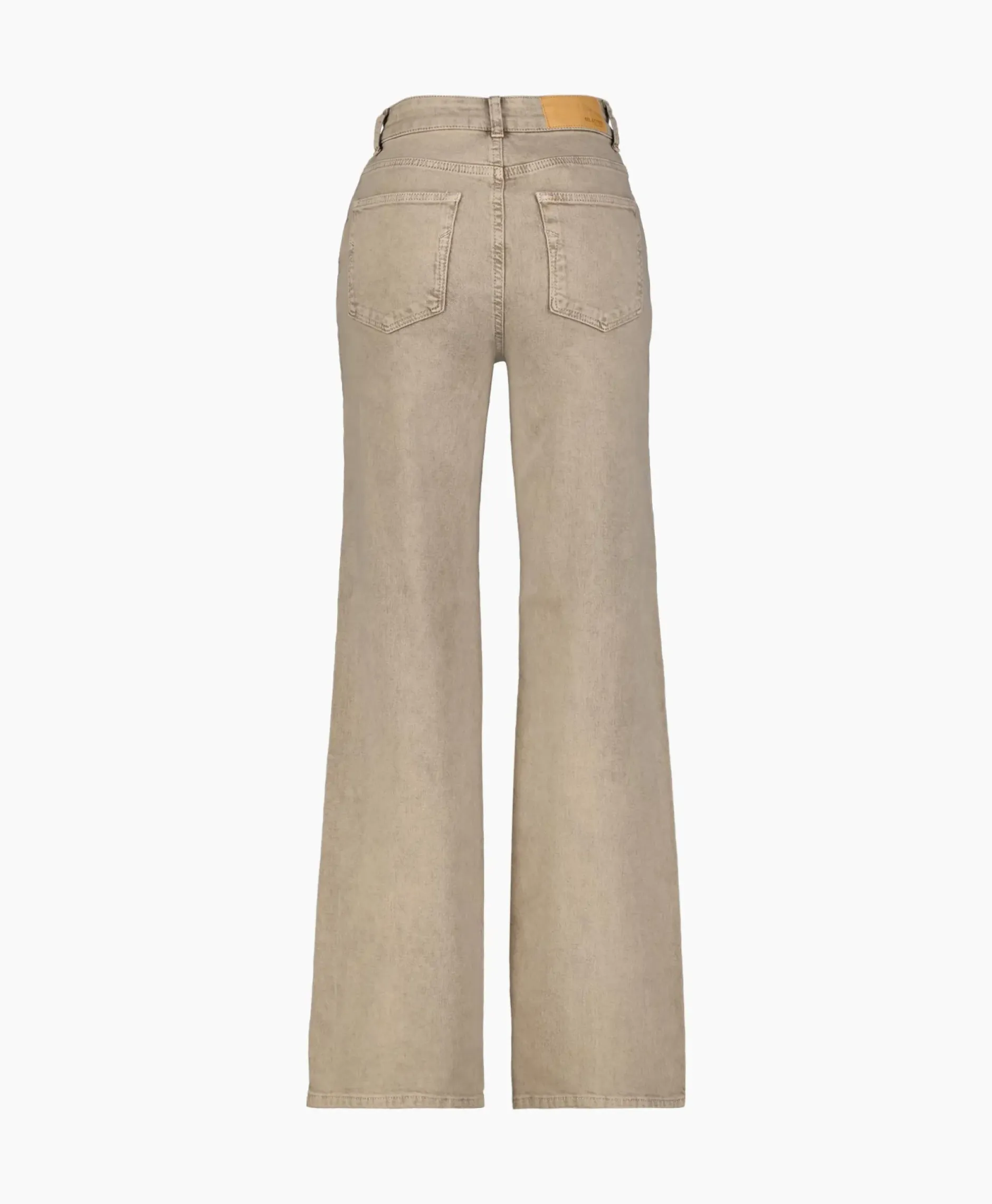 Jeans Alice-Cora Hw Latte Denim Wide J Beige^Selected Femme Best