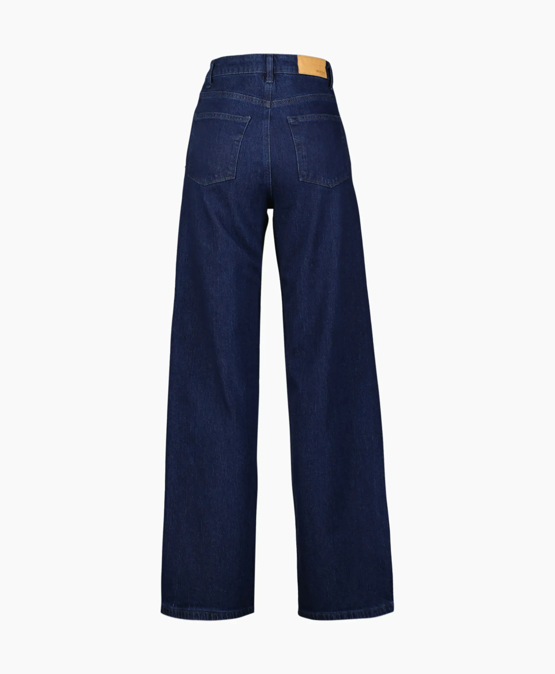 Jeans Marley-Bea Hw Mid Blue Wide Jean Blauw^Selected Femme