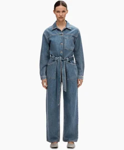 Jumpsuit Marley Ls Mid Blue Denim Jumpsui Jeans^Selected Femme Best