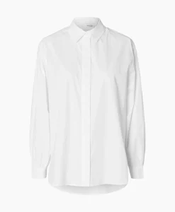 Longsleeve Helen Ls Shirt D2 Wit^Selected Femme Sale