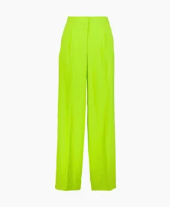 Pantalon Tinni Mw Wide Pant N Noos Groen^Selected Femme Hot