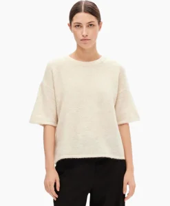 Pullover Maline-Liliana 2/4 Knit O-Neck N Beige^Selected Femme