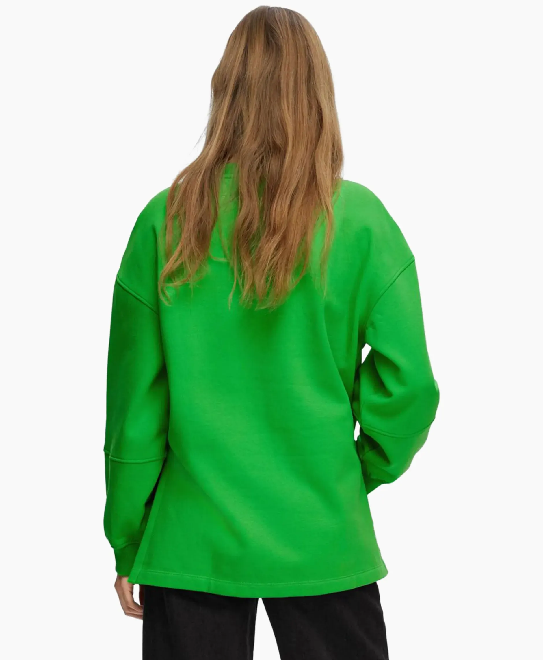 Pullover Yrsa Ls Crew Neck Sweat Groen^Selected Femme New