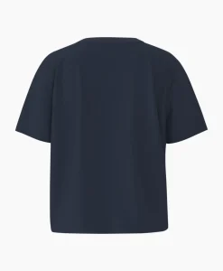 T-Shirt Essential Ssboxy Tee Noos Donker Blauw^Selected Femme Sale