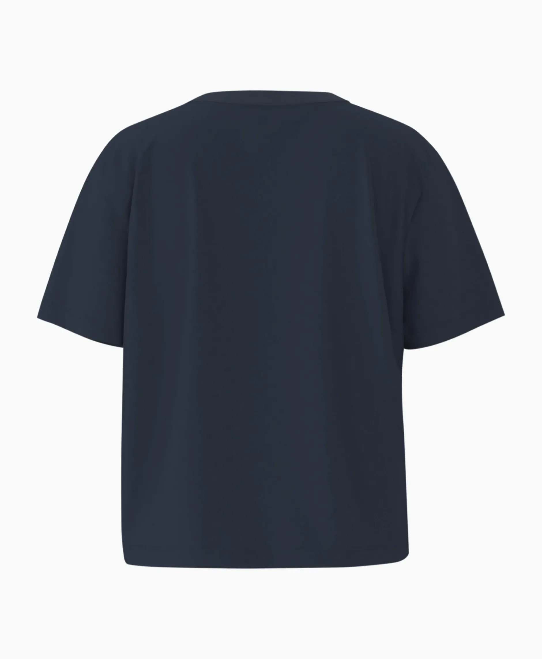 T-Shirt Essential Ssboxy Tee Noos Donker Blauw^Selected Femme Sale