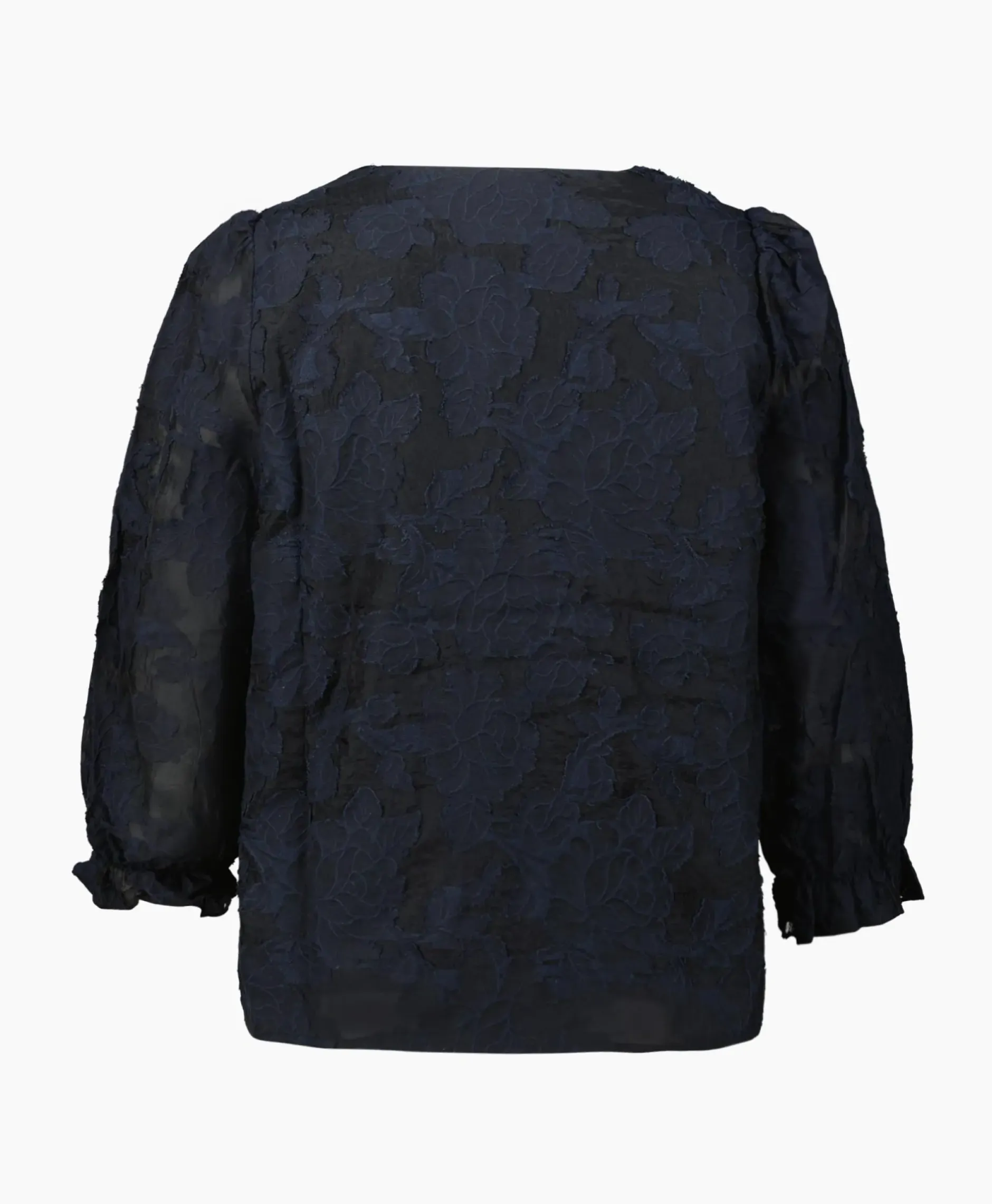 Top Cathi-Sadie 3/4 Ff Donker Blauw^Selected Femme New