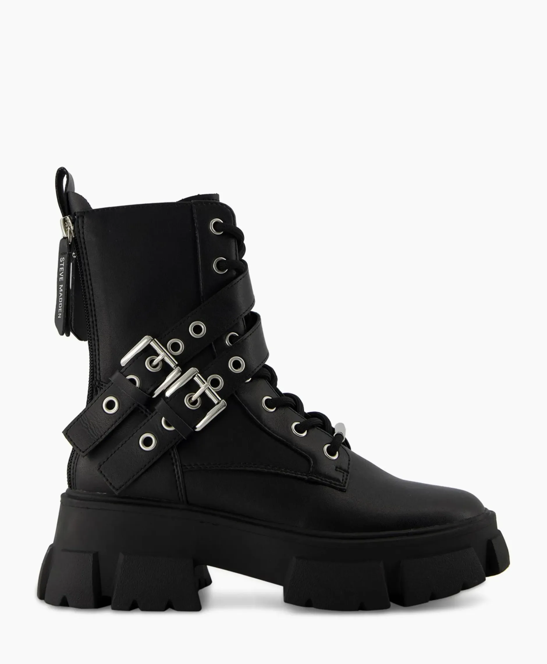 Enkellaars Traction Zwart^Steve Madden New