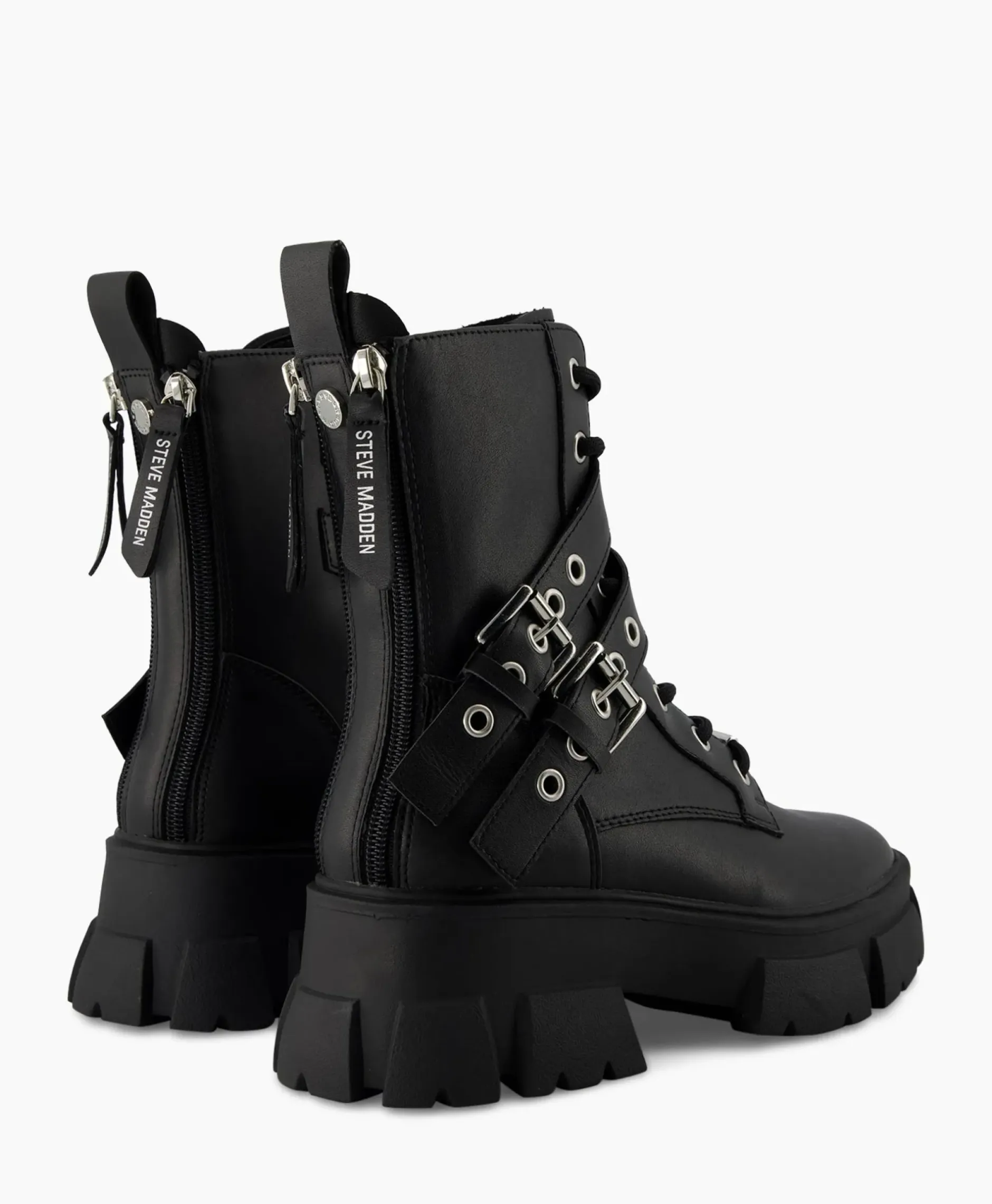 Enkellaars Traction Zwart^Steve Madden New