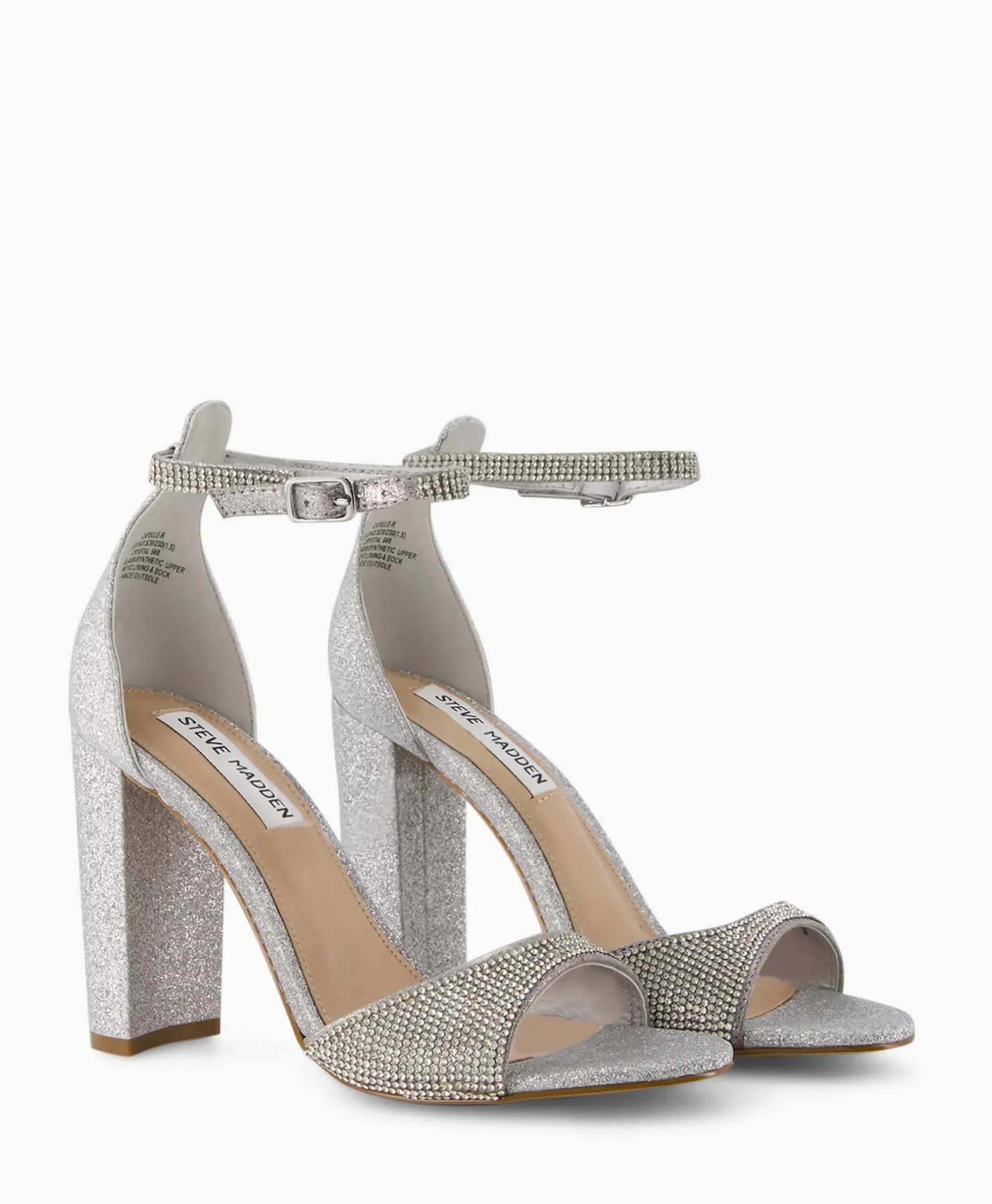 Sandaal Met Hak Capsule-R Zilver^Steve Madden Best