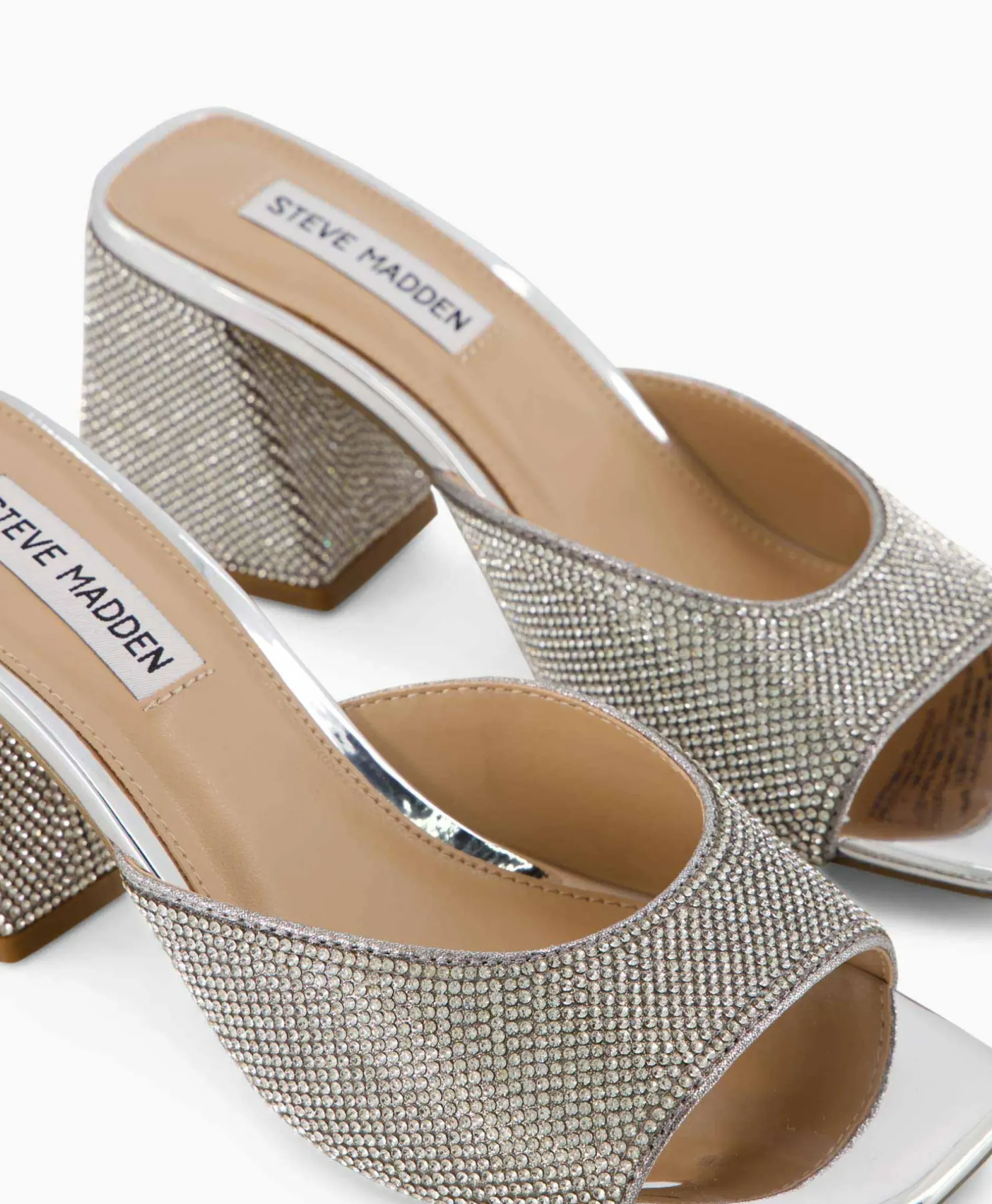 Sandaal Met Hak Glowing-R Zilver^Steve Madden Discount