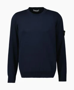 Pullover 540B2 Donker Blauw^Stone Island