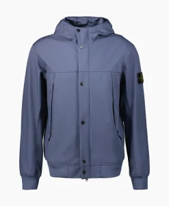 Softshell Jas 40227 Donker Blauw^Stone Island New