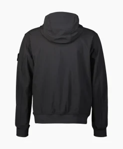Softshell Jas 40227 Zwart^Stone Island Best