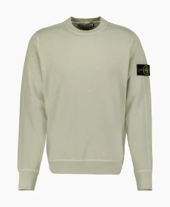 Sweater 66060 Midden Groen^Stone Island Outlet