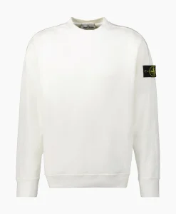 Sweater 66060 Wit^Stone Island Outlet