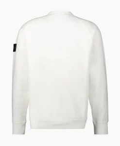 Sweater 66060 Wit^Stone Island Outlet