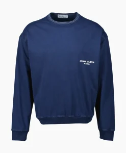 Sweater 614X2 Donker Blauw^Stone Island Online