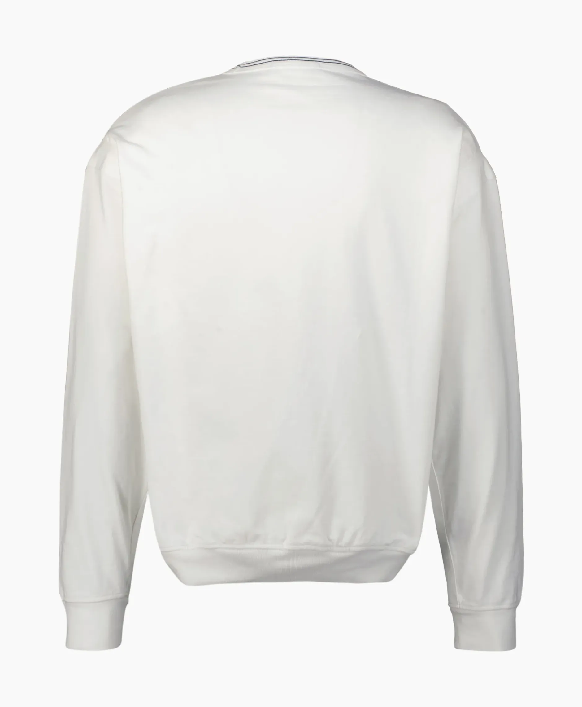 Sweater 614X2 Wit^Stone Island Discount