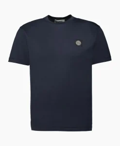 T-Shirt 24113 Blauw^Stone Island Outlet