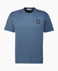T-Shirt 24113 Donker Blauw^Stone Island Outlet