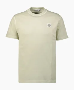 T-Shirt 23757 Licht Groen^Stone Island