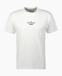 T-Shirt 2Ns91 Wit^Stone Island Clearance