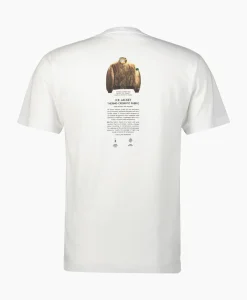 T-Shirt 2Ns91 Wit^Stone Island Clearance