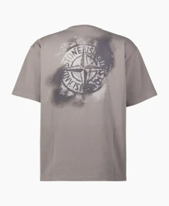 T-Shirt 2Rce6 Grijs^Stone Island
