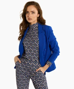 Blazer Imari Bonded Blauw^Studio Anneloes