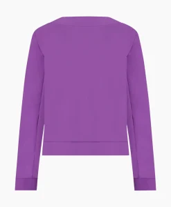 Blazer Janet Bonded Paars^Studio Anneloes