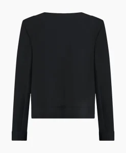 Blazer Janet Bonded Zwart Dessin^Studio Anneloes Clearance