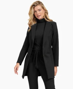 Blazer Jazzy Bonded Zwart^Studio Anneloes Best