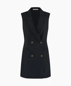 Blazer Jazzy Bonded Donker Blauw^Studio Anneloes Discount