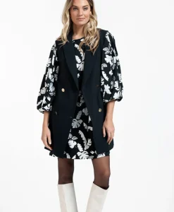 Blazer Jazzy Bonded Donker Blauw^Studio Anneloes Discount