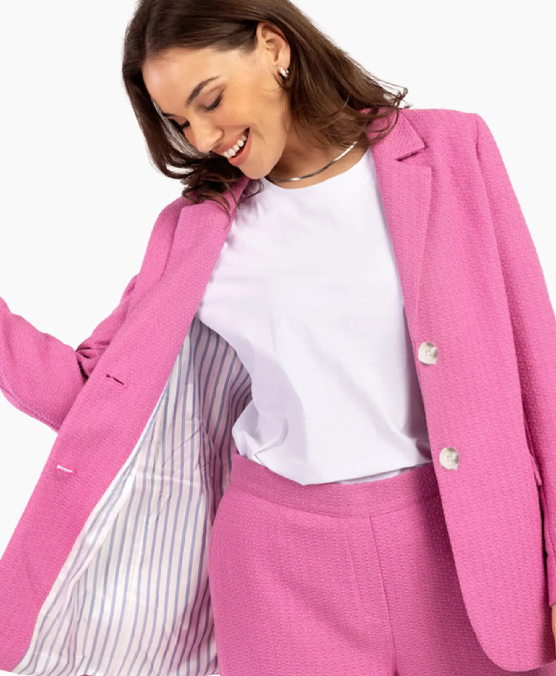 Blazer Sofie Tweed Lila^Studio Anneloes Clearance