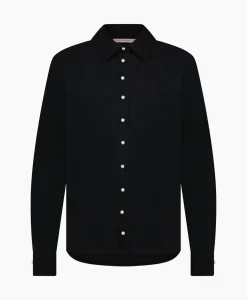 Blouse Bobby Pearl Pinstripe Zwart Dessin^Studio Anneloes Best
